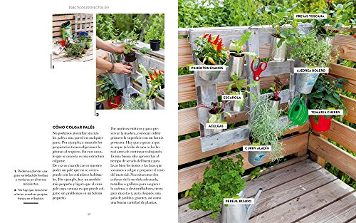 Cómo construir un jardín vertical. Ideas para pequeños jardines, balcones y terrazas (GGDiy)