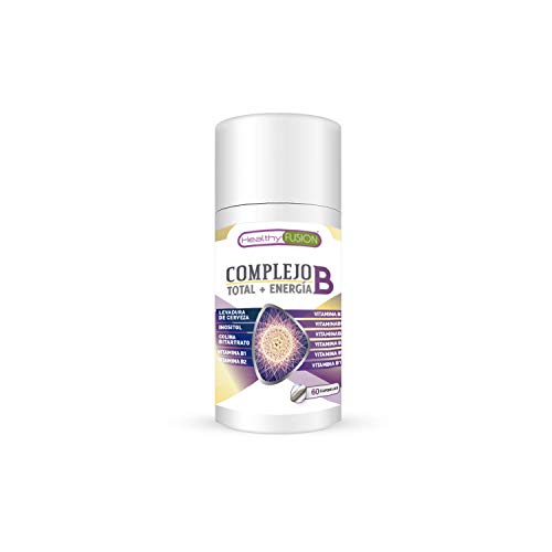 Complejo B | Potente y completo complejo B | Con vitaminas B1, B2, B3, B5, B6, B9 y B12 | Fortalece el sistema nervioso | Aporta energía extra | Protege el sistema cardiovascular | 60 cápsulas