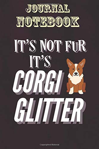 Composition Notebook: Funny Corgi Lover Dog Gift Size 6'' x 9'', 100 Pages for Notes, To Do Lists, Doodles, Journal, Soft Cover, Matte Finish