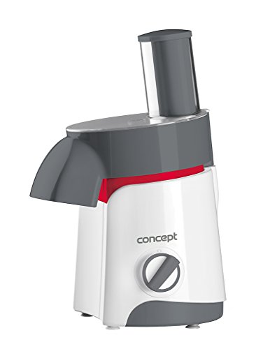 Concept Electrodomésticos ES1000 Rallador Eléctrico, 200 W, 80 Decibeles, Blanco