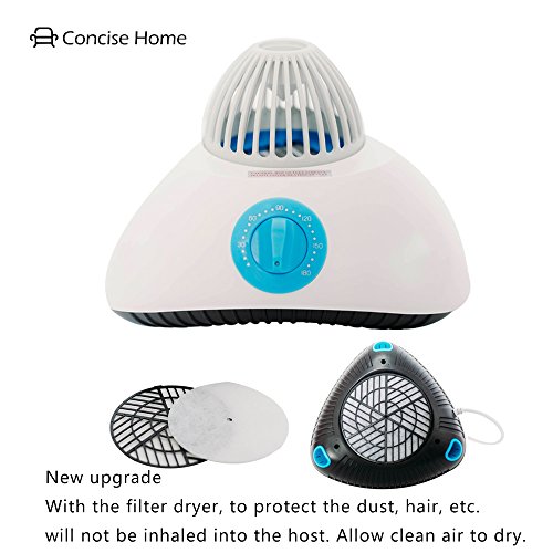 Concise Home Nuevo Secador eléctrico portátil 1000 W Gran Capacidad 10 kg Doble aleación de Aluminio Ahorro de energía Ropa húmeda de Interior Aire Caliente Secado Armario