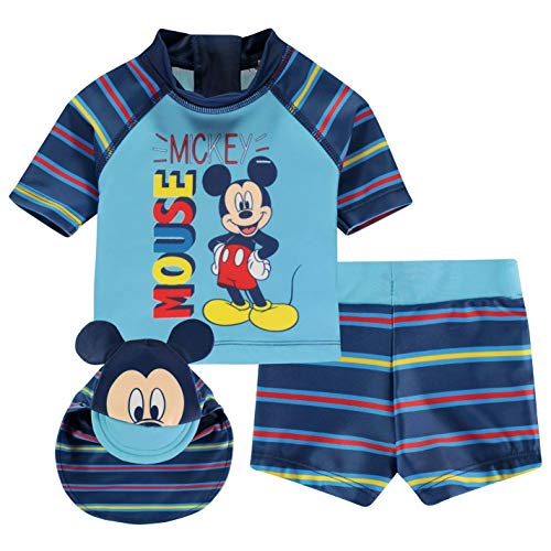 Conjunto de baño para bebé, 3 unidades, de Disney Disney Mickey 0-3 Meses