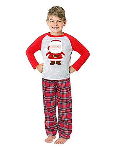 Conjunto de Pijamas Familiares de Navidad, Trajes Navideños para Mujeres Hombres Niño, Ropa Invierno Sudadera Chándal Suéter Niños de Navidad-Niño