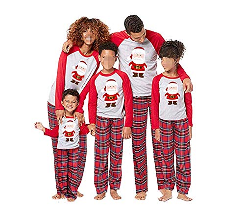 Conjunto de Pijamas Familiares de Navidad, Trajes Navideños para Mujeres Hombres Niño, Ropa Invierno Sudadera Chándal Suéter Niños de Navidad-Niño