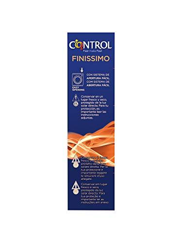 Control Finissimo Preservativos - Pack de 12 preservativos