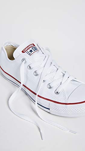 Converse Chuck Taylor All Star Ox, Zapatillas para Mujer, Blanco (Optical White), 39 EU