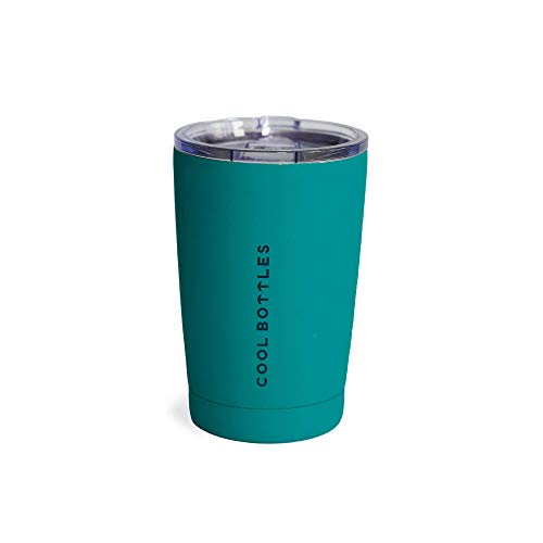 Cool Bottles Vaso Térmico de Acero Inoxidable | 330 ml | Vaso Térmico | Termo Café para Llevar | Vaso con Tapa para Bebidas frías o Calientes | Vaso térmico café | Libre de BPA
