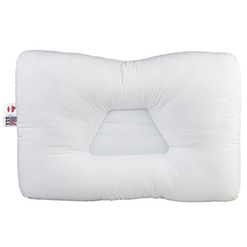 Core Products FIB-222 - Almohada cervical triple, suave, tamaño mediano, color blanco