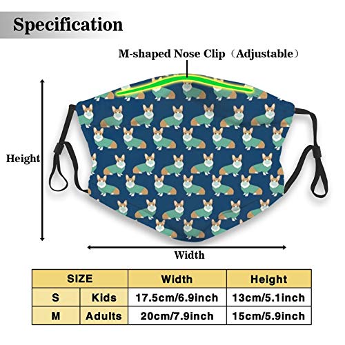 Corgi In Scrubs OperRoom Dog Outdoor Multifuncional Headwear,Running Magic Diadema Hairband,Sports Fishing Riding Moto Mascarilla,Resistente a los rayos UV Senderismo Escalada Bandana