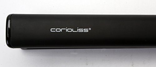 Corioliss C1 - Plancha de pelo profesional, tecnología de titanio, color negro