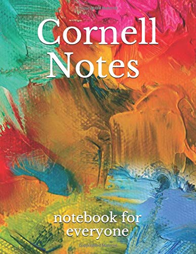 Cornell Notes notebook for everyone: Cute Cornell Note Paper Notebook. Nifty Large College Ruled Medium Lined Journal Note Taking System for School ... (cornell notes notebook by Piotr Matkowski)