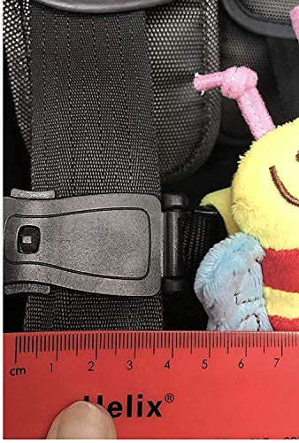 Correa para cinturón y arnés de seguridad de silla de bebé, con cierre de clip, sistema antiescape.Evita que los brazos se salgan del arnés.