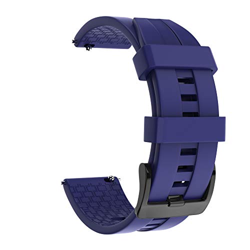Correa para Huawei Watch GT 2/Huawei Watch GT Fashion/Sport/Active/Elegant/Classic,22mm Pulsera de Repuesto de Silicona Banda Ajustable
