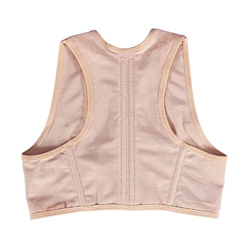 Corrector de Postura de Espalda, ajustable ropa interior Lady pecho apoyo de mama espalda hombro, hembra x tipo patrón Body Sculpting Correa Chaleco para esculpir la correa (XL)