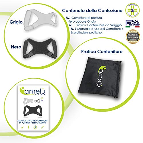 Corrector de Postura Espalda Hombre Mujer Niños Cuello Trasero Banda de Joroba Postural Tirante Ajustable Reforzado Transpirable Endereza Los Hombros Busto Ortopédico