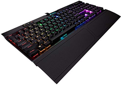 Corsair K70 MK.2 RGB Low Profile Teclado mecánico para Gaming retroiluminación LED RGB, QWERTY Español, Cherry MX Speed (Rápido y altamente preciso)