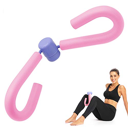 Cortador de muslos multifuncional para entrenamiento y muslos instrumento de bonito para muslo brazo tonificador muscular en casa gimnasio estufa culturismo fitness pérdida de peso color rosa