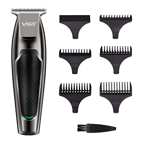 Cortapelos, Cortador de Pelo Recargable, Cortapelos Electrónico con 5 peines para hombres, niños y uso familiar