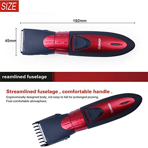 Cortapelos Inalambrico Maquina Para Cortar El Pelo Barba Resistente al Agua Prof