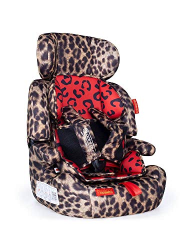 Cosatto Zoomi Car Seat | Group 1 2 3, 9-36 kg, 9 Months-12 years, Side Impact Protection, Forward Facing (Hear Us Roar)