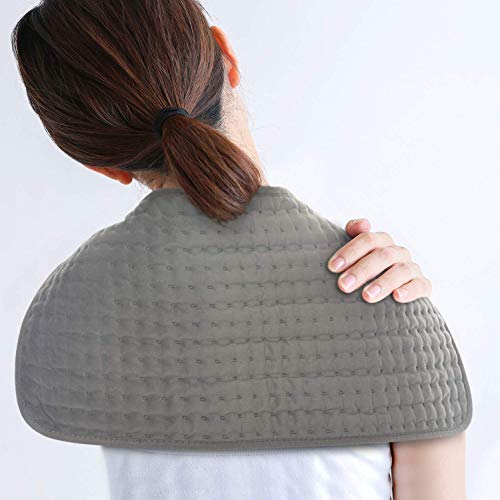 Cosi Home® Almohadilla Eléctrica de Lujo - Extragrande, Lavable a Máquina con Cubierta de Micropolar, Control Remoto Digital y 6 Configuraciones de Calor