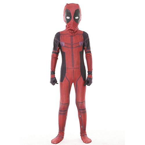 Cosplay Ropa Niños Deadpool Avengers Disfraces De Anime Cosplay Juego Completo De Ropa Medias Halloween Cosplay Regalo Perfecto