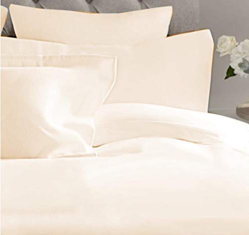 COTTON ARTean Juego de sabanas ALGODÓN ORGANICO Beige Cama de 150 x 190/200. 100% ALGODÓN ORGÁNICO.