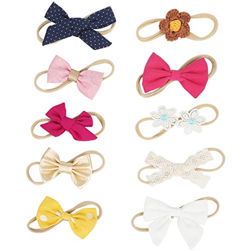 COUXILY Baby Girls Diademas y arcos Recién nacido Infant Toddler Hair Accessories (04)