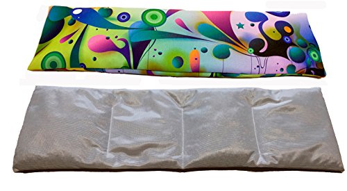 COVERBAGBCN Saco térmico Cervical con Doble Funda con Semillas de Trigo y Lavanda - Miro