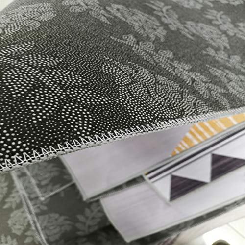 CPXD Simplicidad Moderna Sala de Estar Alfombra Antideslizante Suave Terciopelo de Cristal Manta para Gatear Bebe para Sofá Dormitorio Decoración de la habitaciónS-120x160(47x63inch)