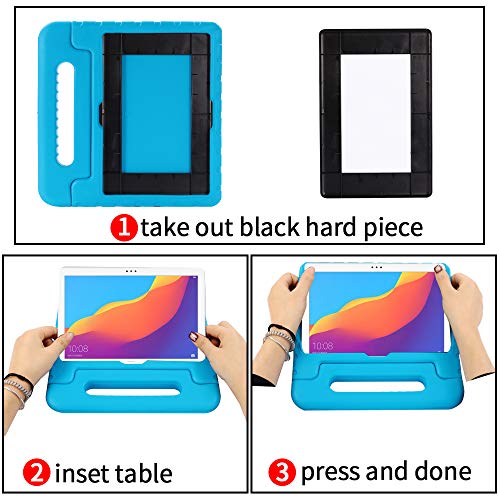 cradle HR Funda protectora a prueba de golpes para tablets Huawei MediaPad T5 10 de 10,1 pulgadas y Huawei Honor Play Pad de 10,1 pulgadas