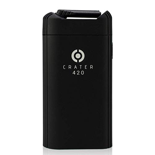 CRATER 420 Vaporizador de Convección Portátil, Vaporizador de Cera de Aceite de Hierbas Secas 3 en 1, Batería Interna Recargable de 2300mAh, No Nicotina
