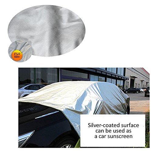 crayfomo Ultralight Tent Lona Impermeable Anti-UV Gran Verde Hamaca Lona portátil Sol Lluvia Refugio Mochila Camping Rainfly con estacas Cuerda