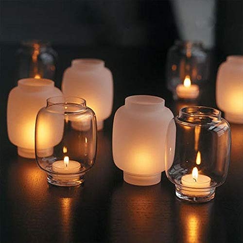 CREASHINE Velas profumate, Velas de Luces de té - Paquete de 48 Velas a Granel - Velas de té de Cera Natural de SOYA - Tiempo de grabación de más de 4 Horas