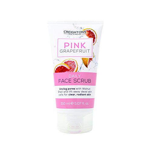 Creightons Charcoal Skincare Pink Grapefruit Scrub Facial 150 Ml - Exfoliante 150 ml