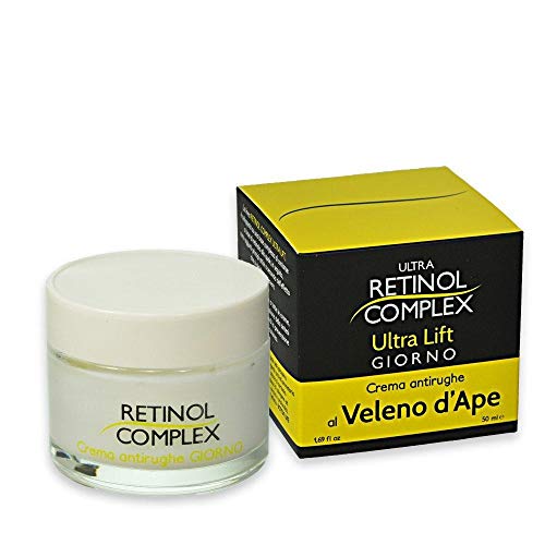 Crema antiarrugas Retinol Complex Ultra Lift para el día, con veneno de abeja, 50 ml
