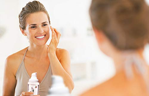 Crema Antiedad con Acido Hialuronico Puro a Bajo Peso Molecular altamente EFICAZ, Sales del Mar Muerto, Vitamina A y E, Provitamina B5 Crema Hidratante Facial para Mujer y Hombre 50 ml MADE IN ITALY