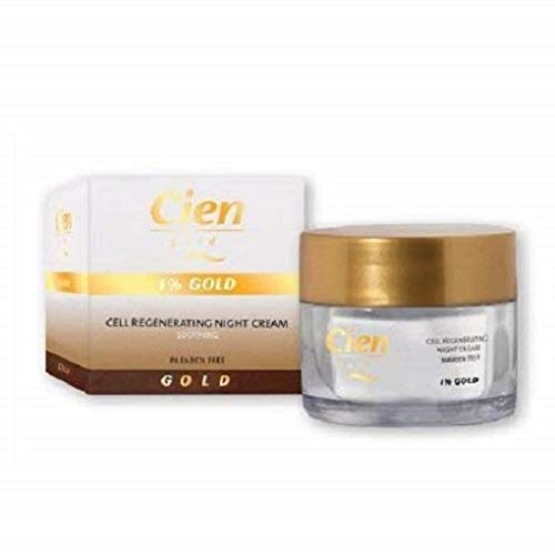 Crema Cien Gold Regeneradora Celular Noche 1% de Oro – 50ml