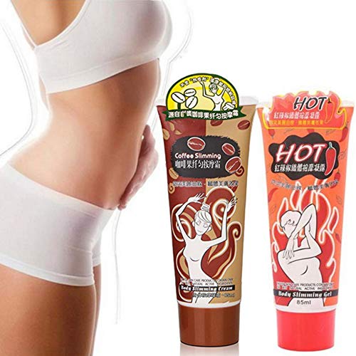 Crema de masaje adelgazante con cafeína, todo natural para perder peso, quemador de grasa, quemador de grasa anticelulítico, crema adelgazante, gel 4