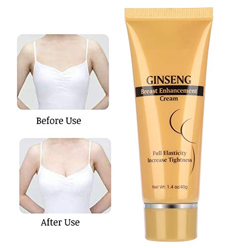 Crema de Pecho - Crema de pecho natural de ginseng para reafirmar y levantar cuidado de la piel del cuerpo para las mujeres