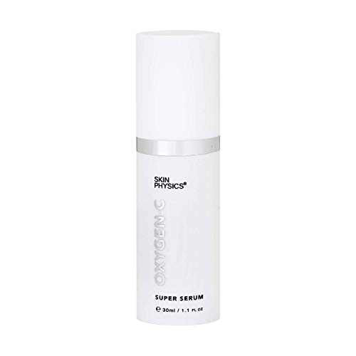 Crema hidratante antiarrugas facial. OXYGEN-C Super Serum. Anti-envejecimiento total, control de estrés. Combate las arrugas/líneas, la piel flácida, manchas oscuras, enrojecimiento. 30 ml