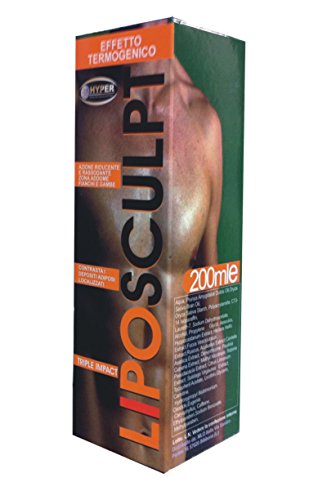 crema termogénico Quemar grasa | Crema para adelgazar | Área abdominal | 1 paquete Lipo sculpt 200 ml | Crema reductora para definir abdomen, vientre, caderas, nalgas | formulación con: Aceite de almendras, Oryza sativa L, Hippocastan, Hiedra, Fucus Vesci