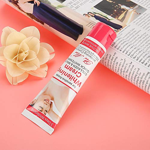 Cremas Corporales Axila Crema Blanqueadora entre las Piernas Rodillas Partes Privadas Blanqueamiento Axila Fórmula Blanqueadora