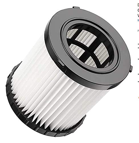 CREPUSCOLO Filtro de purificador de aire de repuesto para Dyson, filtro de carbón activado de alta eficiencia (01-For DeWalt)