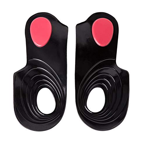 Crewell - 1 par de plantillas para mujer y hombre para corrección de Pronación, tipo X/O