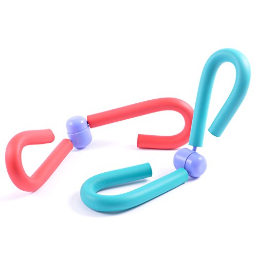 Crewell - Máquina de Ejercicio para Fitness Muscular, multifunción, Gimnasio en casa, Equipo Deportivo para Muslo, Brazo Principal, Cintura en el Pecho, Rojo