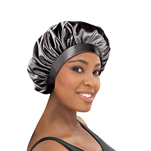 Cristina Stay On Satin Nites Bonnet Sleep Cap #600 by SATIN
