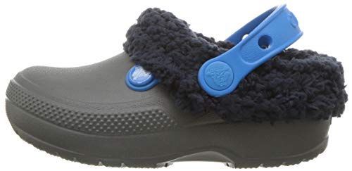 Crocs Classic Blitzen III Clog Kids, Zuecos Unisex Niños, Gris (Slate Grey/Navy), 22/23 EU