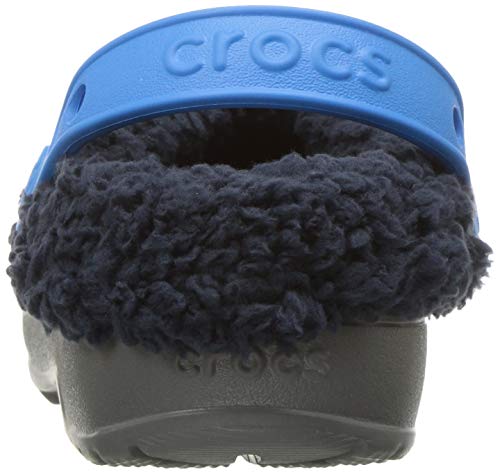 Crocs Classic Blitzen III Clog Kids, Zuecos Unisex Niños, Gris (Slate Grey/Navy), 22/23 EU