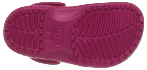 Crocs Classic Clog Kids Roomy fit Zuecos Unisex niños, Rosa (Candy Pink 6X0), 32/33 EU